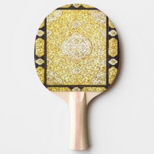 Falln Sacred Gold Ping Pong Paddle