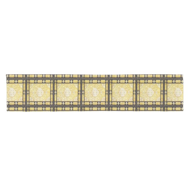 Falln Sacred Gold Short Table Runner (Horizontal)