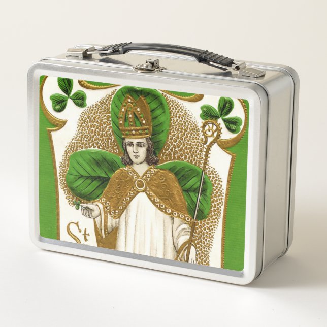 Falln Saint Patrick Metal Lunch Box (Front)