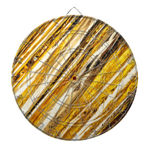 Falln Shimmering Gold Foil Dartboard