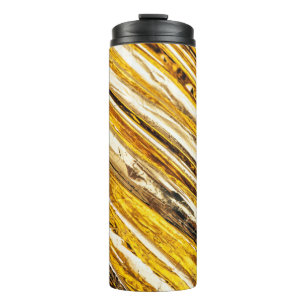 Falln Shimmering Gold Foil Thermal Tumbler
