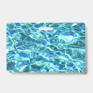 Falln Shimmering Water ID Badge
