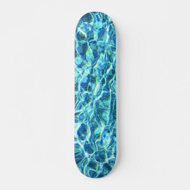 Falln Shimmering Water Skateboard (Front)
