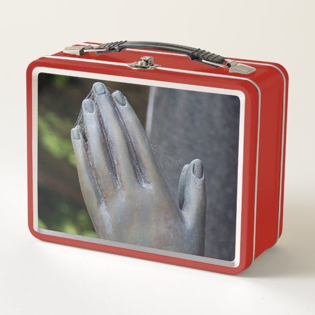 Falln Silent Prayer Metal Lunch Box (Front)