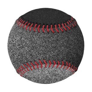 Falln Silver & Black Glitter Gradient Baseball