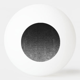 Falln Silver & Black Glitter Gradient Ping Pong Ball