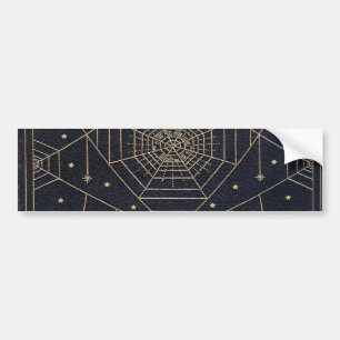 Falln Spider Silk Stars Bumper Sticker