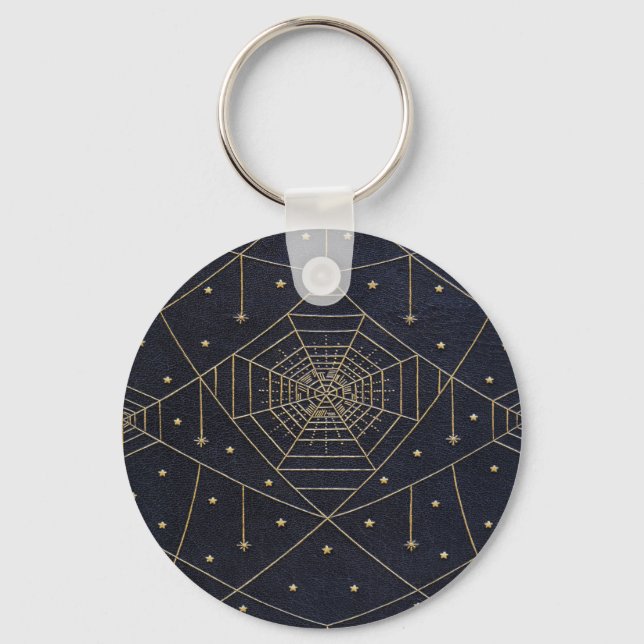 Falln Spider Silk Stars Key Ring (Front)