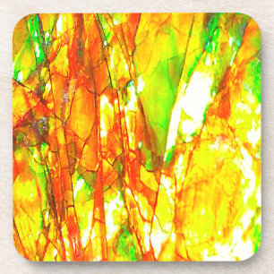 Falln Sunset Ammolite Coaster