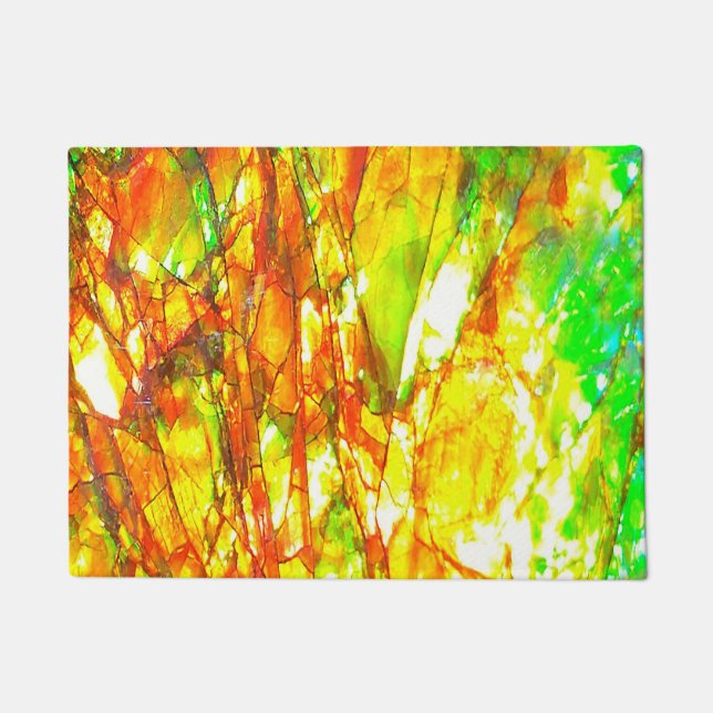 Falln Sunset Ammolite Doormat (Front)