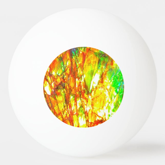 Falln Sunset Ammolite Ping Pong Ball (Front)