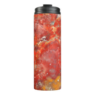 Falln Sunset Splatter Stones Thermal Tumbler