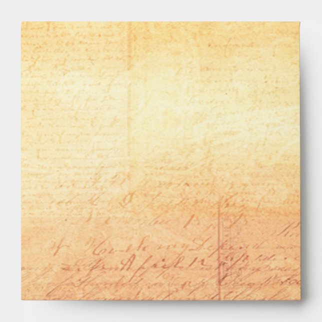 Falln Swirl Framed Aged Paper Envelope (Front)
