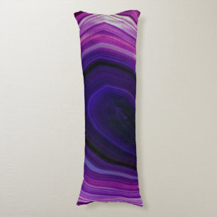 Falln Swirled Purple Geode Body Cushion