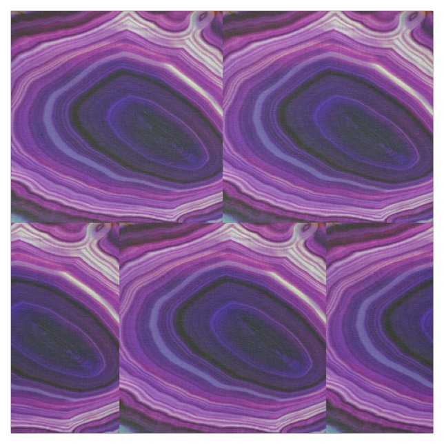 Falln Swirled Purple Geode Fabric (Swatch)