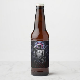 Falln Sympathy For The Devil Beer Bottle Label