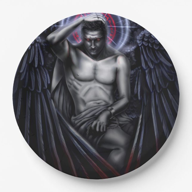 Falln Sympathy For The Devil Paper Plate (Front)