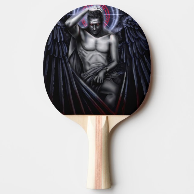 Falln Sympathy For The Devil Ping Pong Paddle (Front)