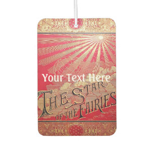 Falln The Star of the Fairies Book Cover Car Air Freshener