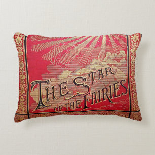 Falln The Star of the Fairies Book Cover Decorative Cushion