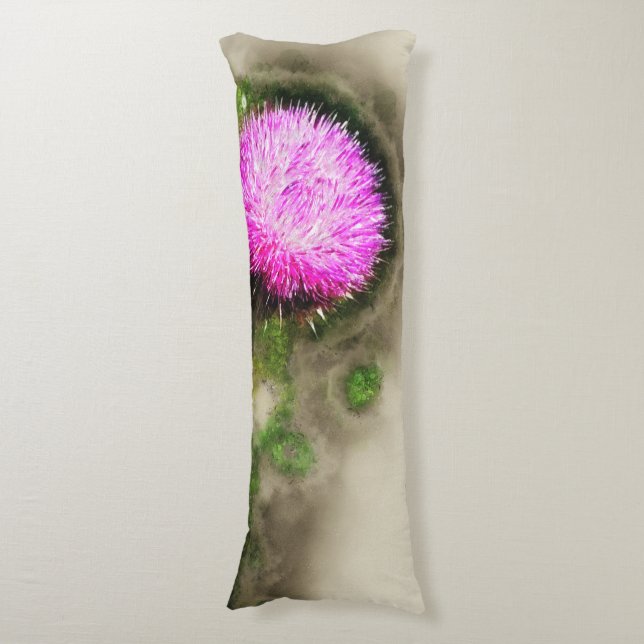 Falln Thistle Magic Body Cushion (Front Vertical)