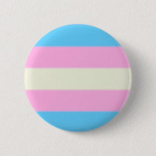 Falln Transgender Pride Flag 6 Cm Round Badge