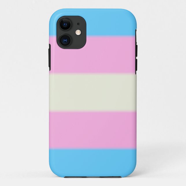 Falln Transgender Pride Flag  Case-Mate iPhone Case (Back)
