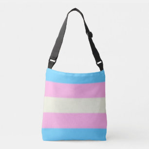Falln Transgender Pride Flag Crossbody Bag