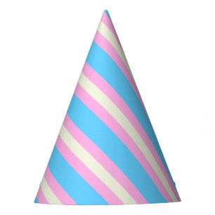 Falln Transgender Pride Flag Party Hat