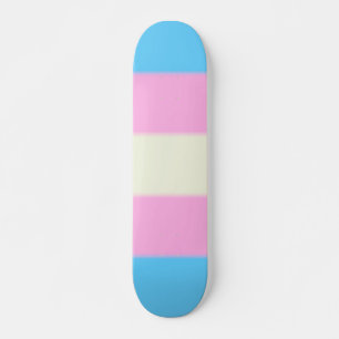 Falln Transgender Pride Flag Skateboard