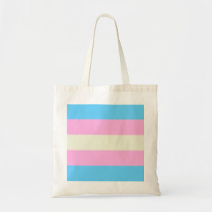 Falln Transgender Pride Flag Tote Bag
