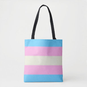 Falln Transgender Pride Flag Tote Bag
