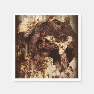 Falln Trapped Within Napkin