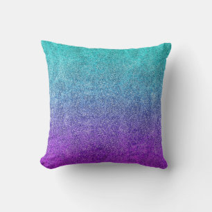Falln Tropical Dusk Glitter Gradient Cushion