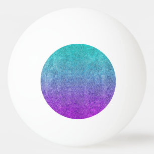 Falln Tropical Dusk Glitter Gradient Ping Pong Ball