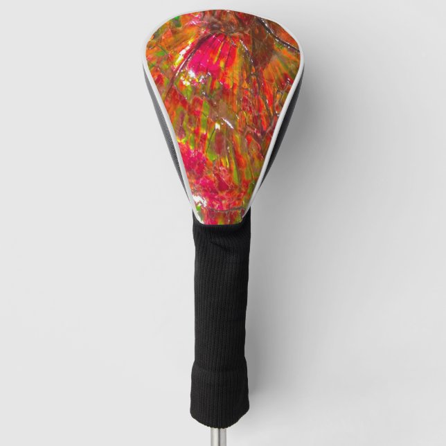 Falln Tropical Sunset Ammolite Golf Head Cover (Front)