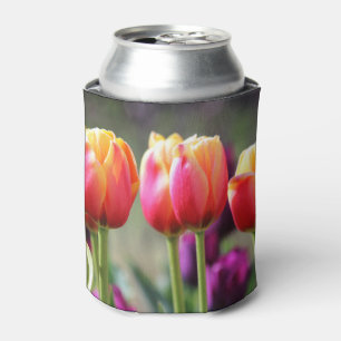 Falln Tulips Aflame Can Cooler