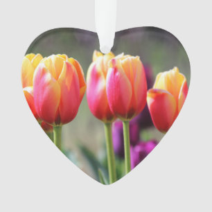 Falln Tulips Aflame Ornament