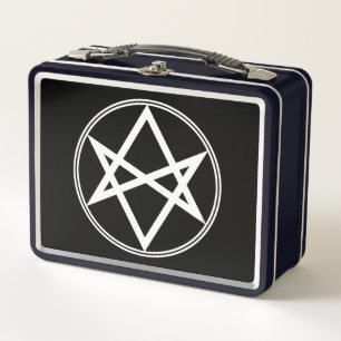 Falln Unicursal Hexagram Metal Lunch Box