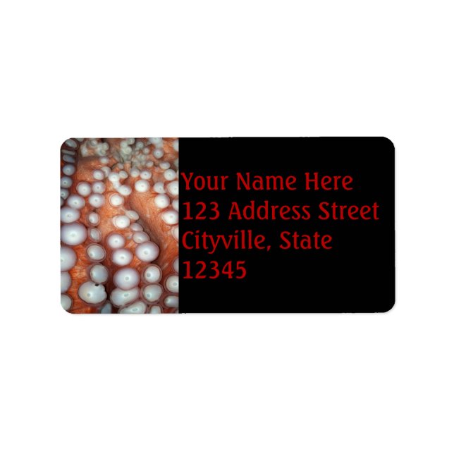 Falln Up Close Octopus Label (Front)