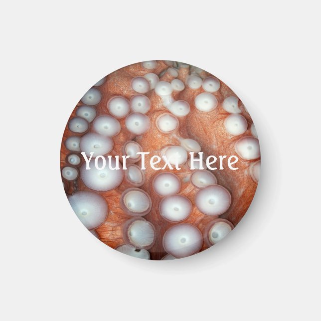 Falln Up Close Octopus Magnet (Front)