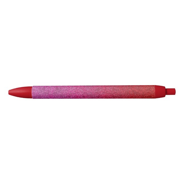 Falln Valentine Glitter Gradient Black Ink Pen (Front)