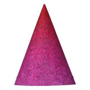 Falln Valentine Glitter Gradient Party Hat