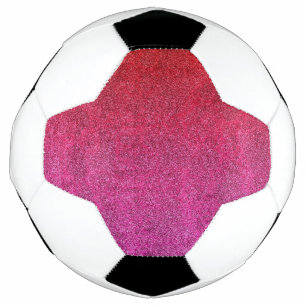 Falln Valentine Glitter Gradient Soccer Ball