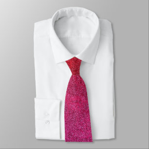 Falln Valentine Glitter Gradient Tie