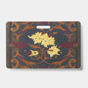 Falln Victorian Vines ID Badge