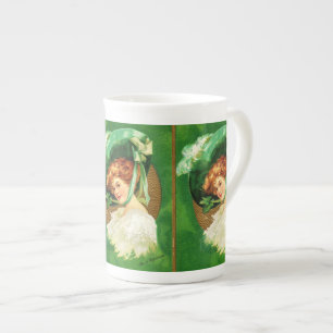 Falln Wearing of the Green Bone China Mug