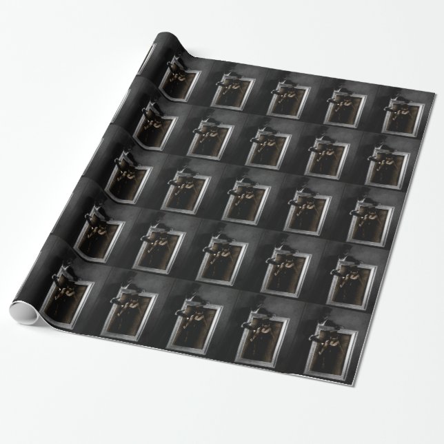 Falln Welcome To My World Wrapping Paper (Unrolled)