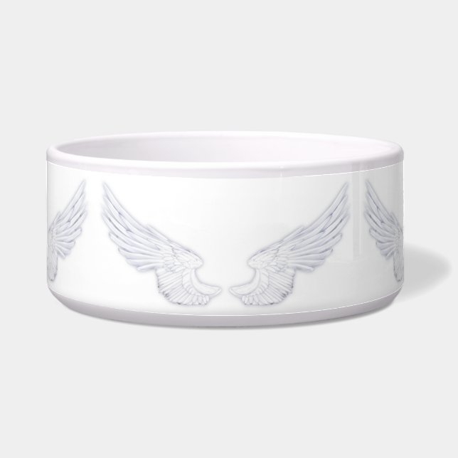 Falln White Angel Wings (Front)