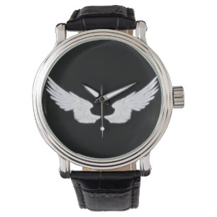 Falln White Angel Wings Watch